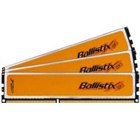 Crucial 6GB DDR3 PC3-10600 TC Kit (BL3KIT25664BN1337)